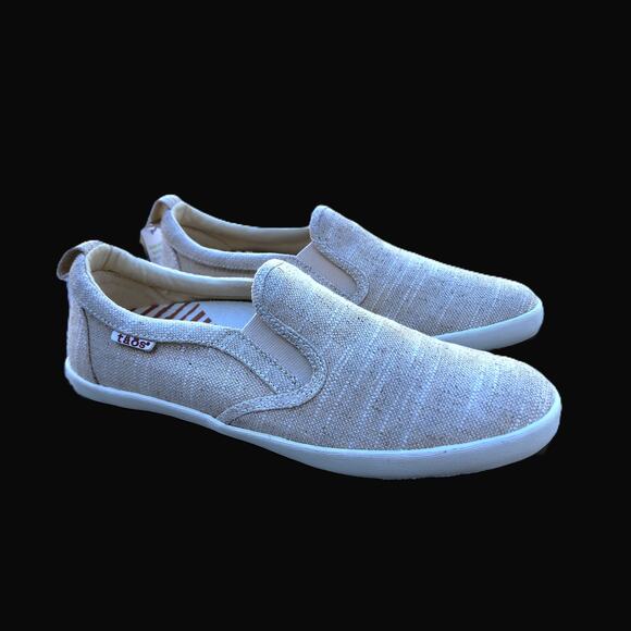 Taos Dandy Hemp Vegan Slip On Canvas Sneakers 9 - Picture 13 of 13